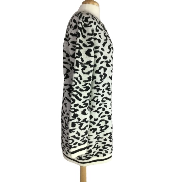 Lovers + Friends Closing In Sweater Dress in Snow Leopard Size L Revolve $168 - Picture 12 of 16